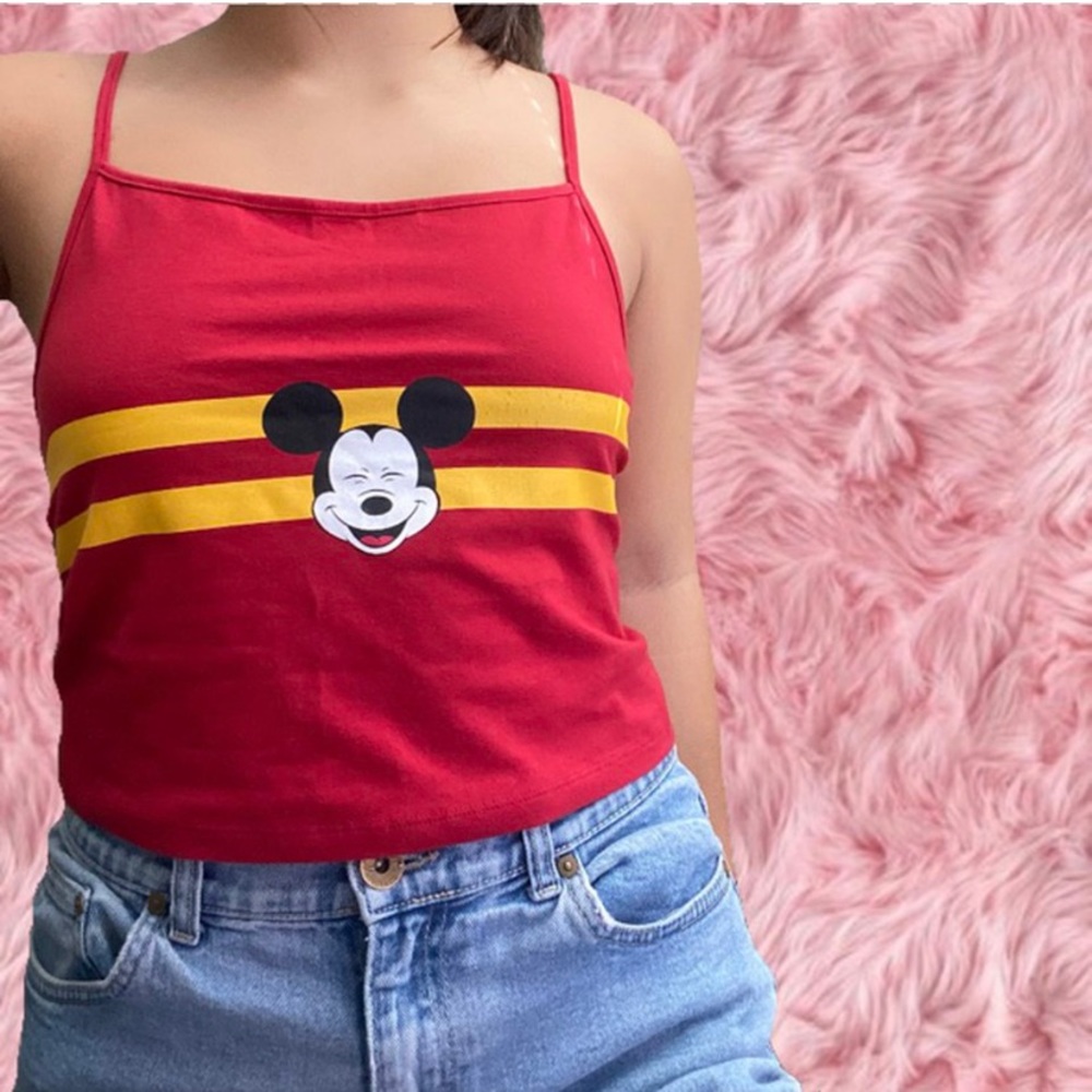 Mickey Mouse Cropped Tank